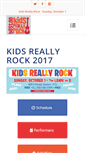 Mobile Screenshot of kidsreallyrock.com